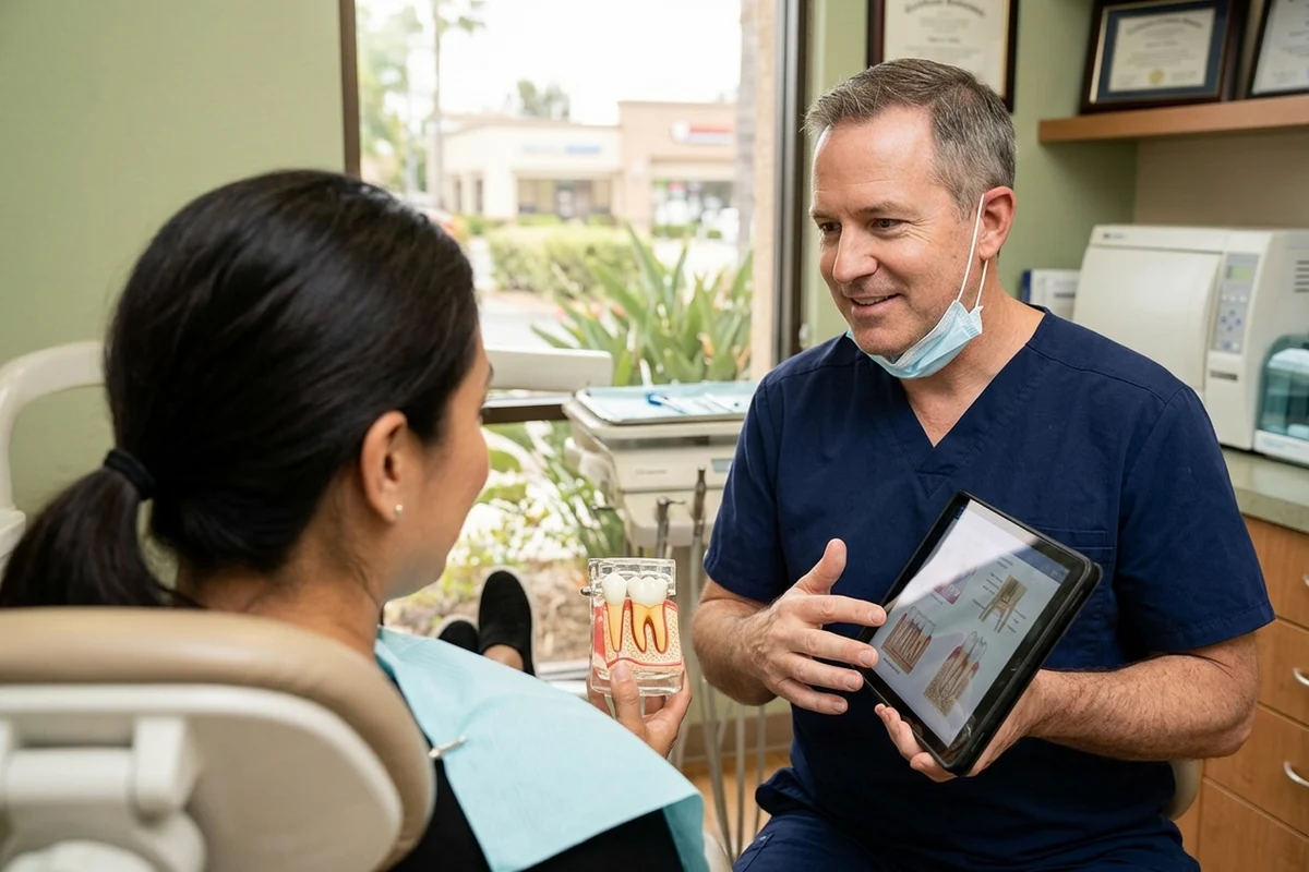 Dental consultation about dentist Chino CA